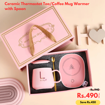 Smart Ceramic Cup Coaster Warmer