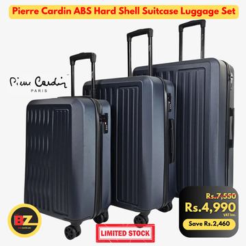 Pierre Cardin ABS Hard Shell Suitcase Luggage Set
