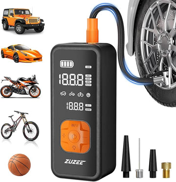 Electric Air Compressor (For Tyres, Balls, Inflatable Swimming Pool..)