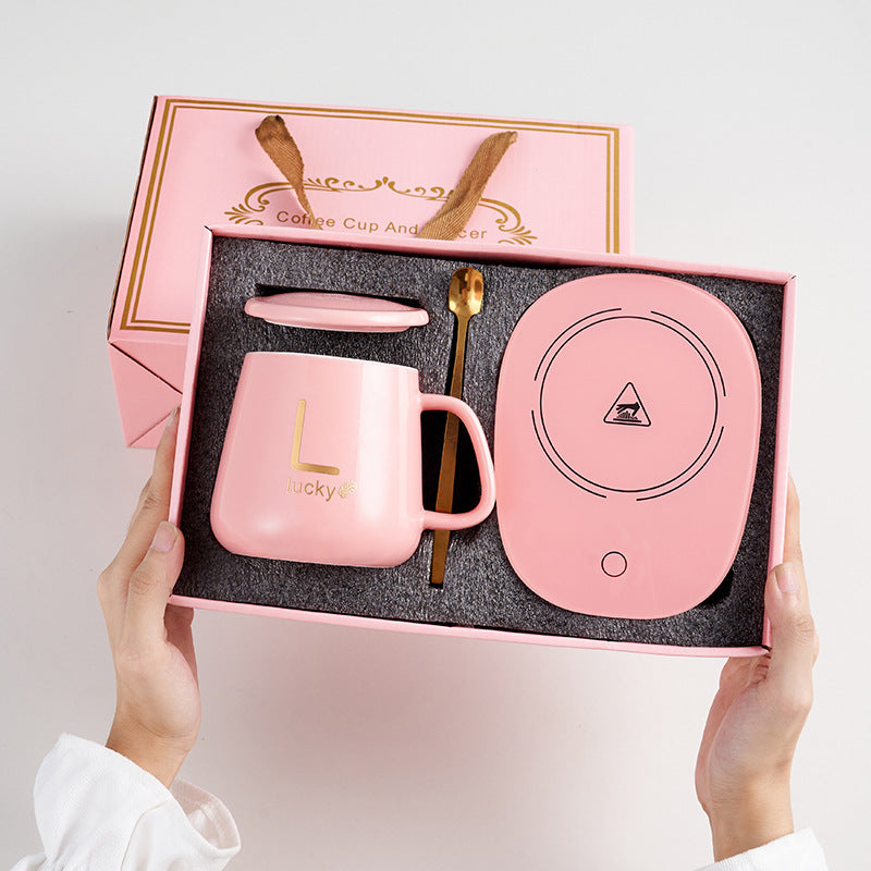 Smart Ceramic Cup Coaster Warmer