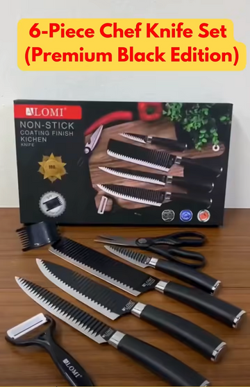🔪 6-Piece Chef Knife Set