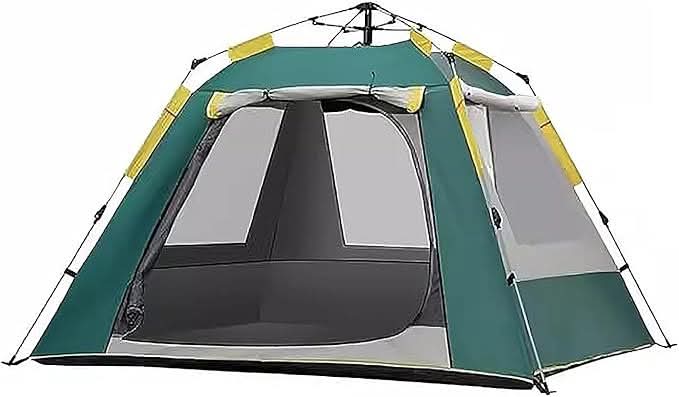 Automatic Pop-Up Tent + Airbed + Free Pump Bundle